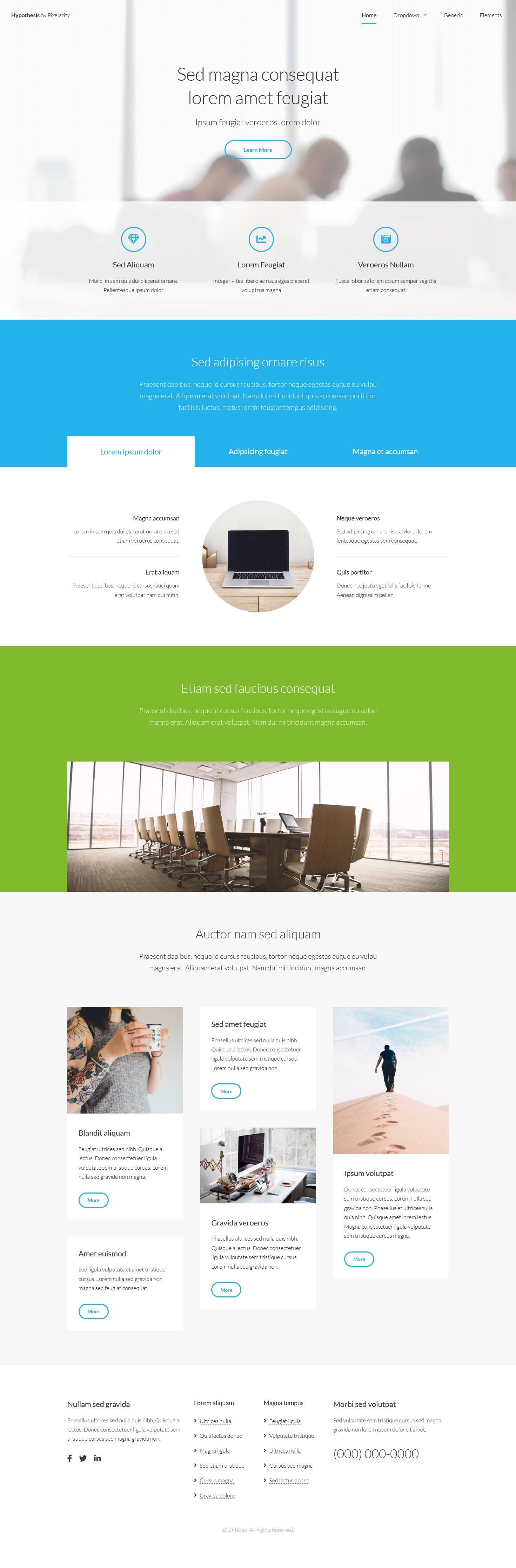 Hypothesis HTML5 Template